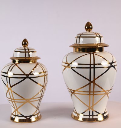 طقم فازات بورسلين 2 قطعة