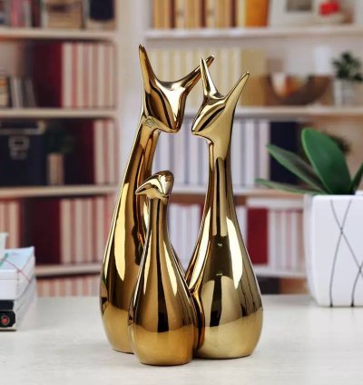 طقم غزلان ديكوري 3 قطع