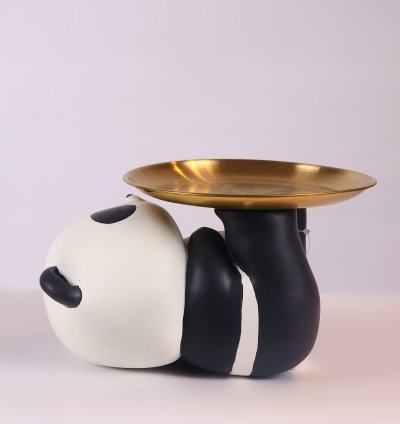 Decorative Panda With Serving Tray