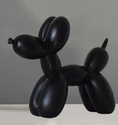 قطعة ديكورية على شكل كلب البالون