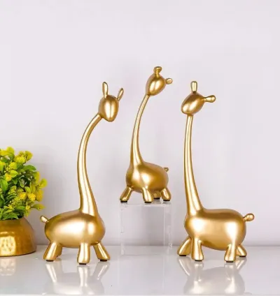 زراف ديكوري ( طقم 3 قطع )