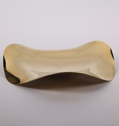 صينية تقديم استانلس ذهبى