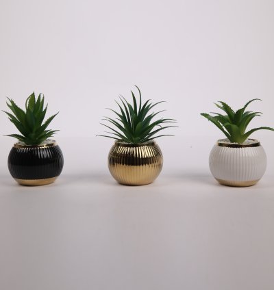 نبات صناعى فى وعاء