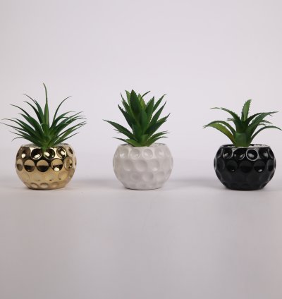 نبات صناعى فى وعاء