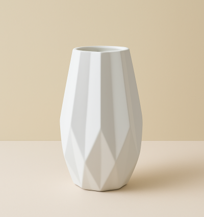 Geometric Decorative Vase
