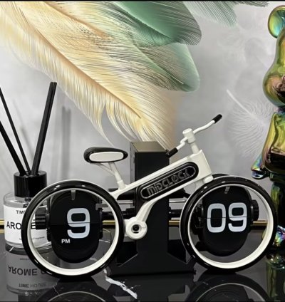 Bicycle Flip Clock