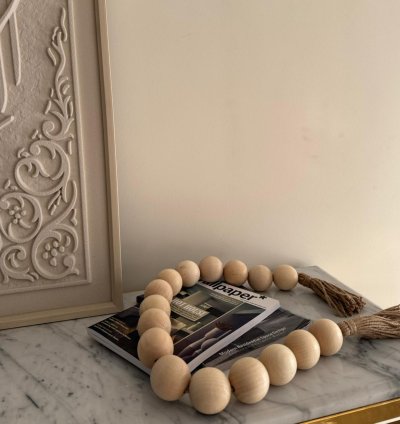 قطعة ديكور خرز