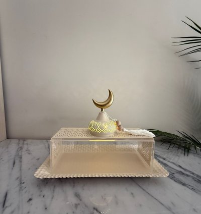 Illuminated Ramadan Serving Stand
