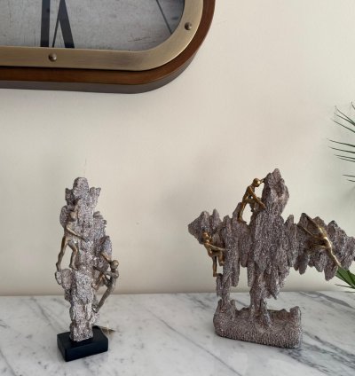 Climbing Figures Sculpture