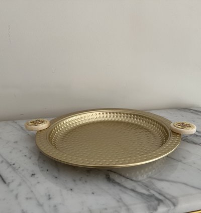Gold Decorative Serving Tray