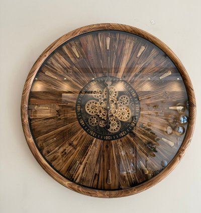 Wooden Wall Clock