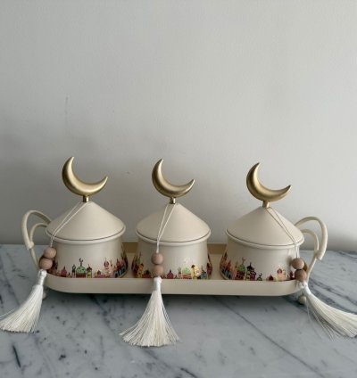 Ramadan Dates & Nuts Serving Set