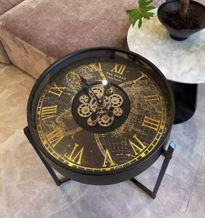 Clock Inspired Coffee Table