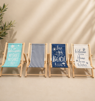 كرسي شاطئ ديكور