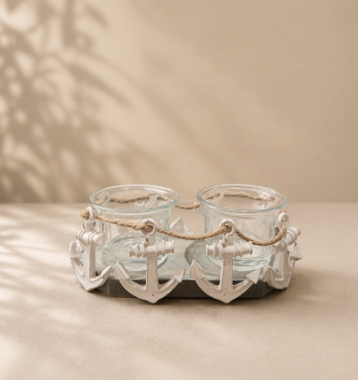 شمعدان مرساة مزدوج