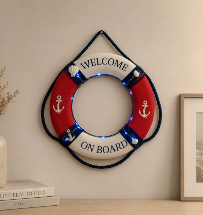 طوق نجاة Welcome بإضاءة LED