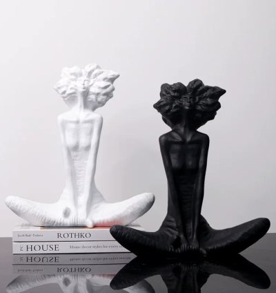 Abstract Lady Sculpture