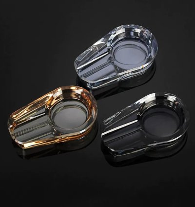 Crystal Glass Ashtray