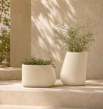 Vendome Fiberglass Planter
