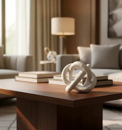 Abstract Knot Sculpture