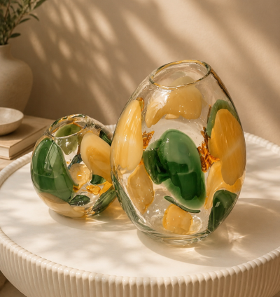 Verde Glass Vase