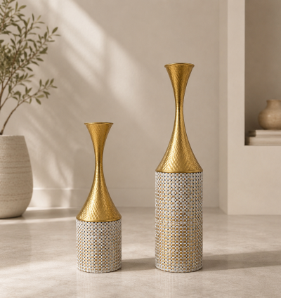 Luna Mosaic Vase Set