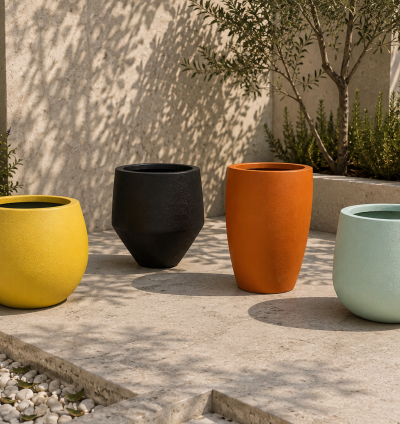 Fiberglass Planter Collection