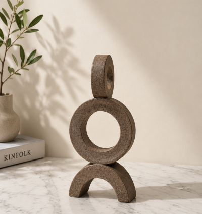 Abstract Ring Sculpture