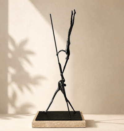 Acrobatic Balance Sculpture