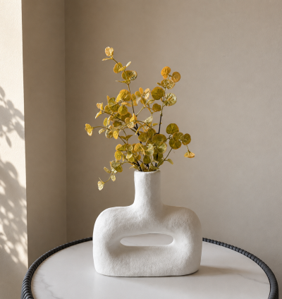 Abstract Loop Vase