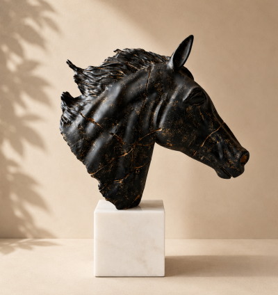 Black Horse Head