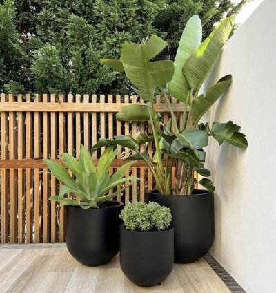 Riva Fiberglass Planter