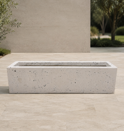 Recta Poly Stone Planter