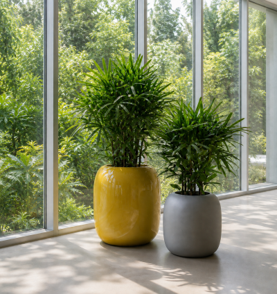 Noma Fiberglass Planter